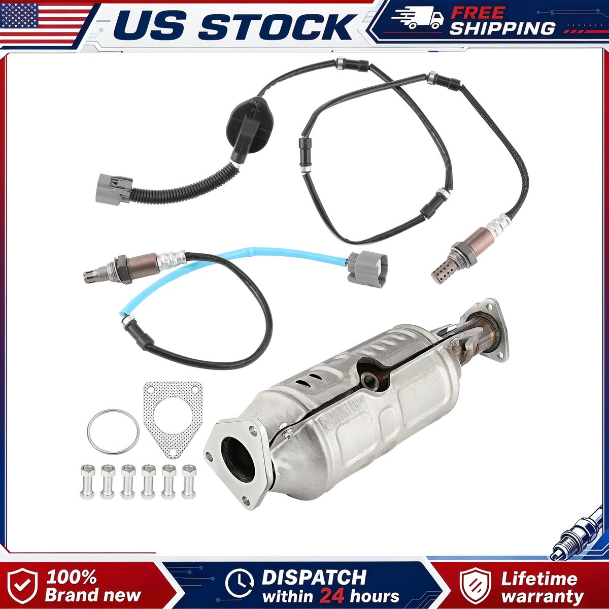 oxygen sensor bolt-on connection for accord 2.4l O2 Sensor direct fit