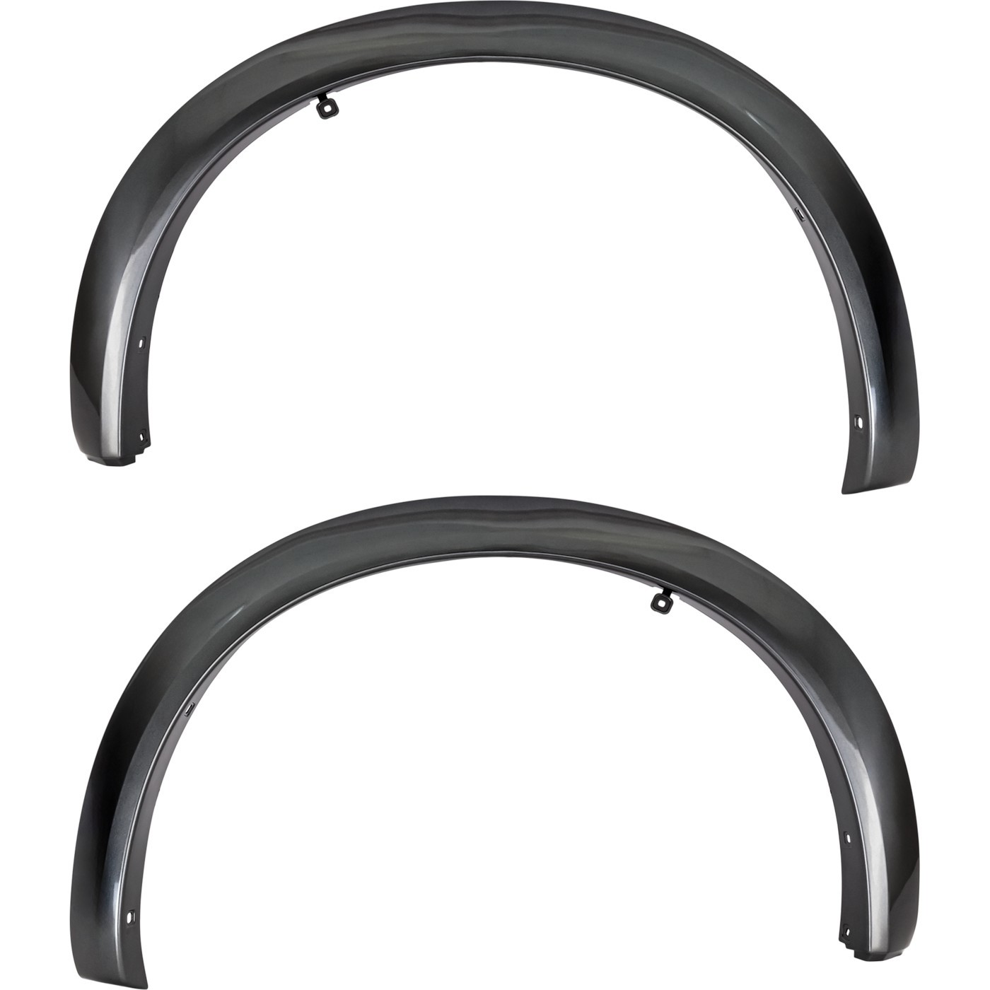 Pair Fender Flares Moulding Trim Wheel Opening Molding Set of 2 Left & Right
