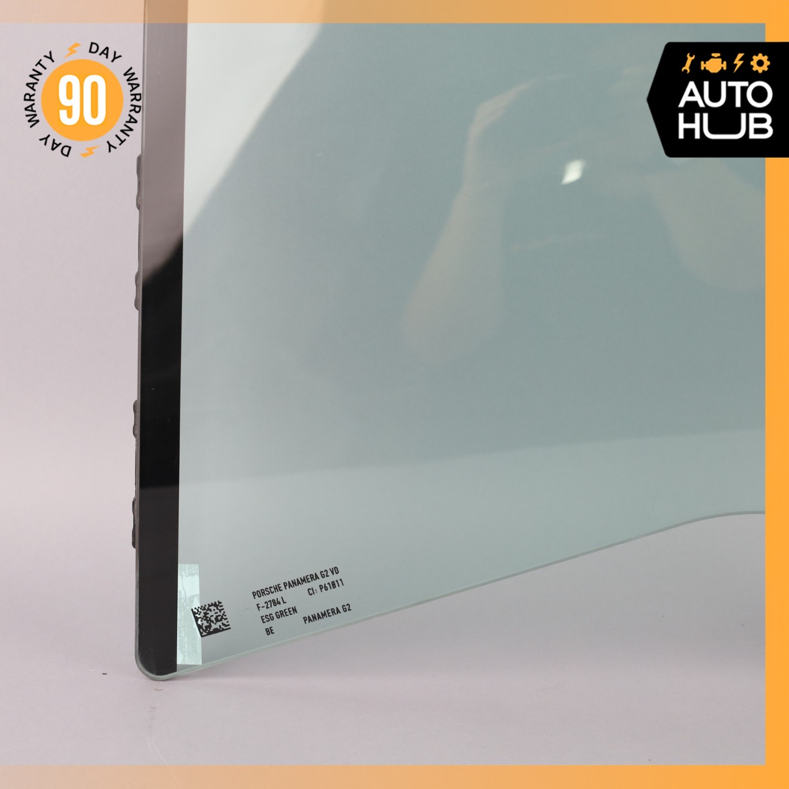 17-23 Porsche Panamera 971 Front Left Door Window Glass 971845019 OEM 87k