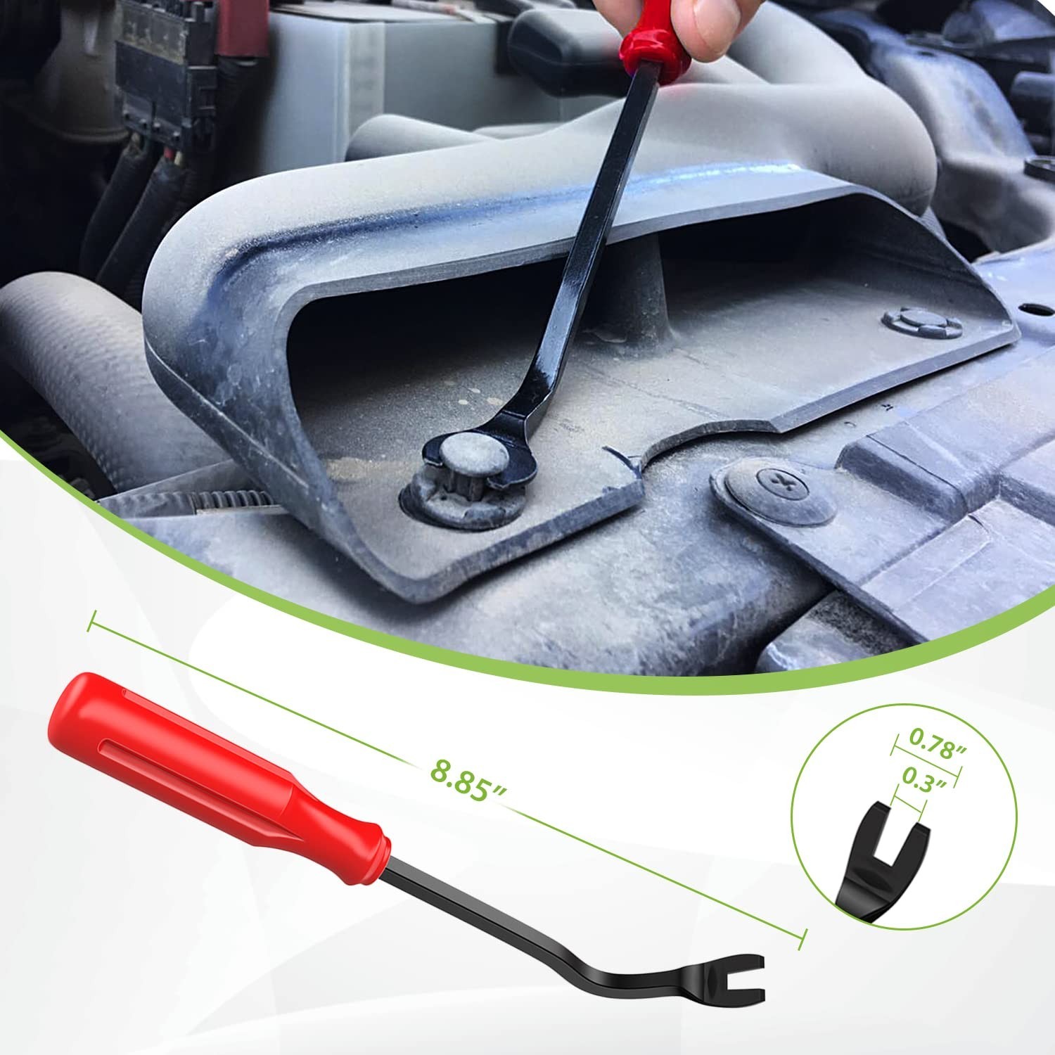 240pcs Car Retainer Clips & Fasteners Kit for Bumper, Fender, Door – Universal F