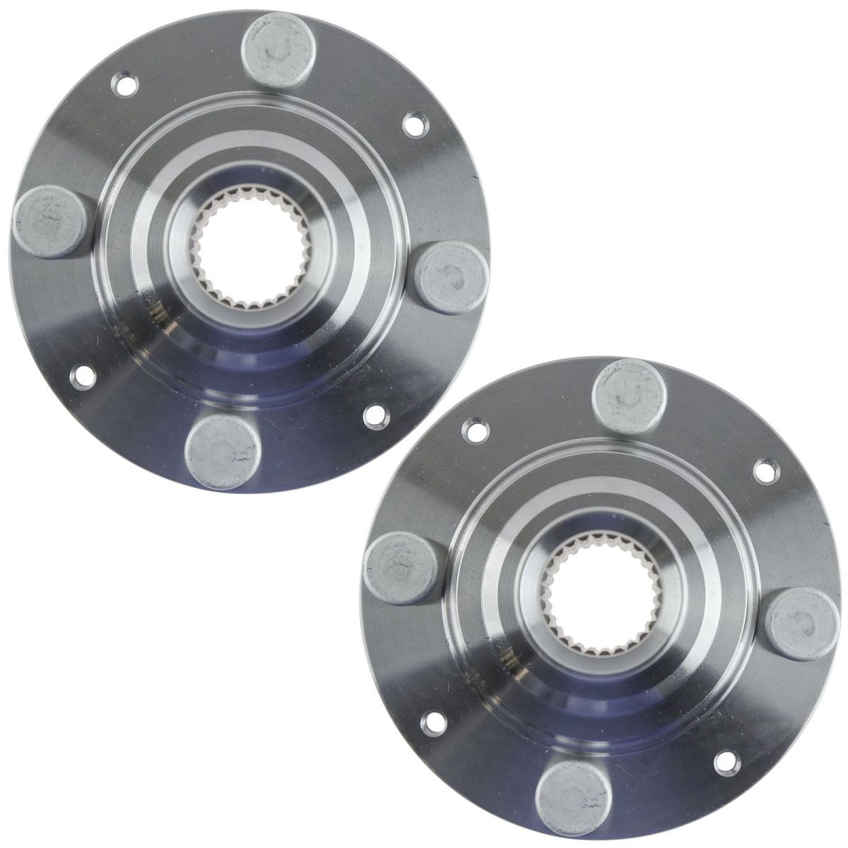 TRQ Wheel Hub Bearing Kit Front LH Driver RH Passenger Pair for Civic Del Sol