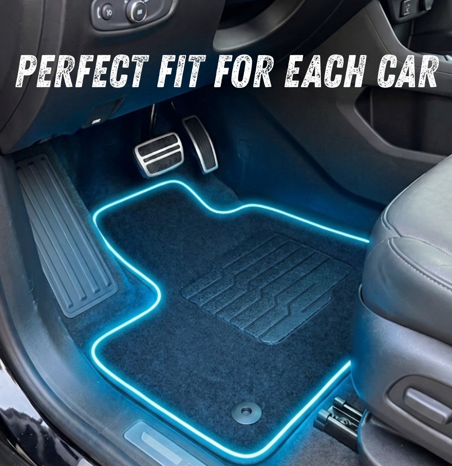Carpet Floor Mats for 2016 to 2021 Jeep Grand Cherokee & 16 to 23 Dodge Durango