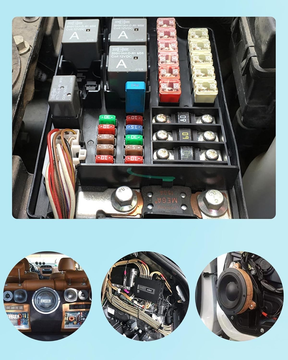 ATM Auto Assortment Kit Resettable Fuse 5A 6A 7.5A 10A 15A 20A 25A 30A Low Profi