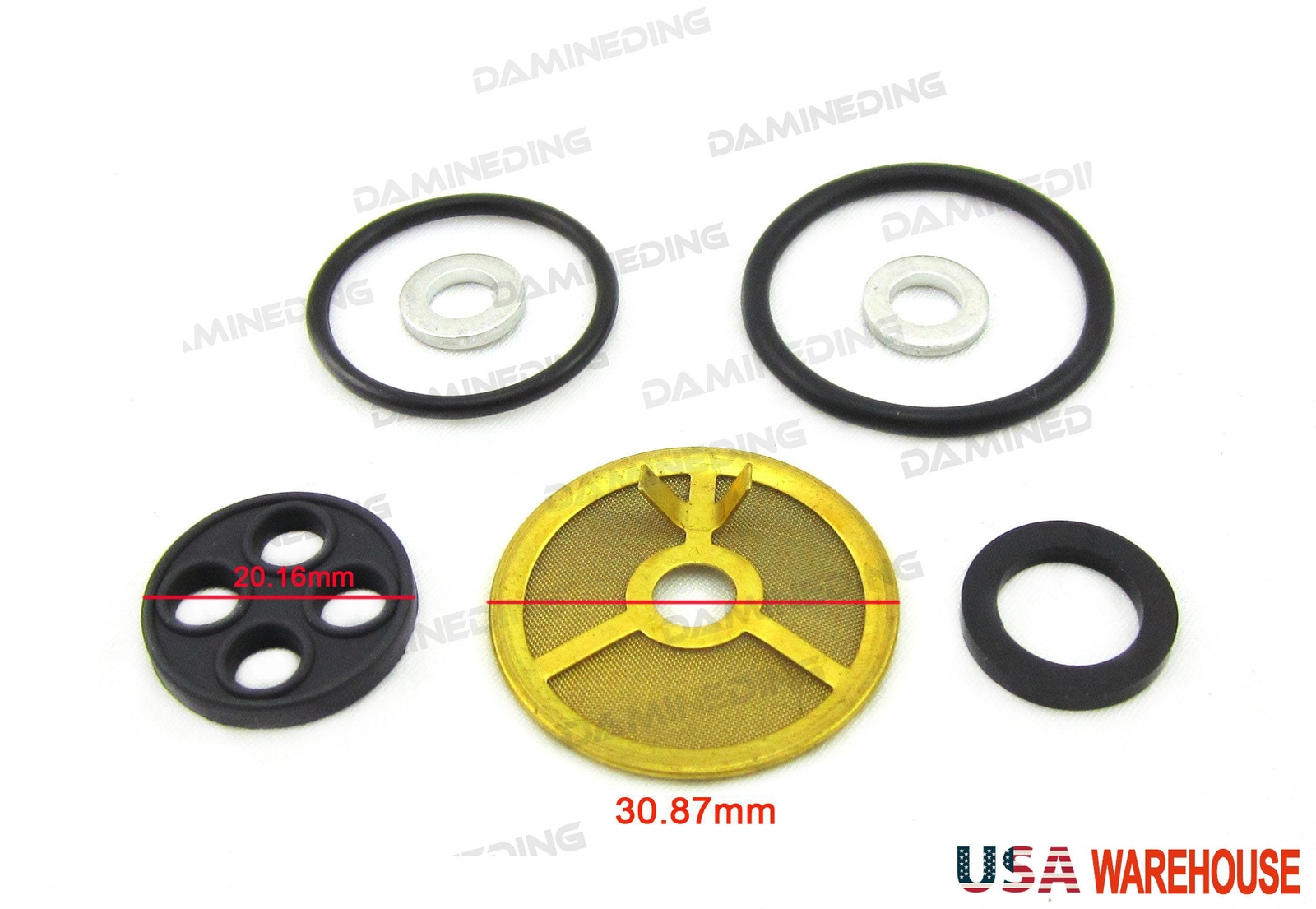 Petcock Rebuild Kit CB77 CL77 CB750 CB160 CB500 CB350F US stock