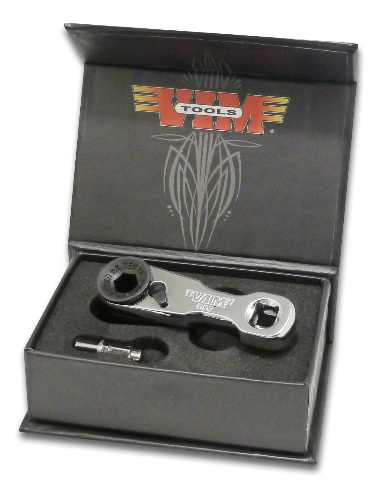 VIM Tools DD2 1/4″ Dual Drive 3″ Long Micro Ratchet