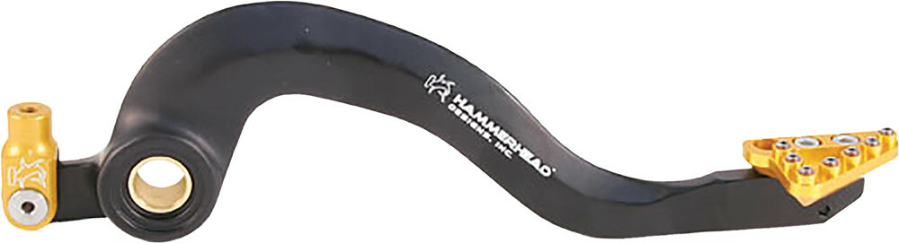 Moose Racing Hammerhead Brake Pedal Gold Suzuki RMZ250 RMZ450 RMZ 250 450
