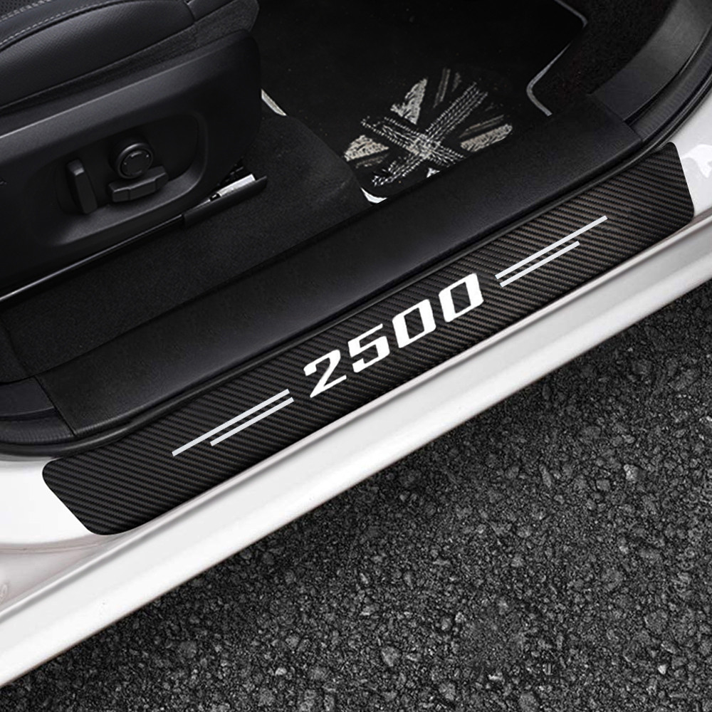 For Chevy Ram 2500 Accessories Truck Cab Car Door Sill Plate Threshold Protector