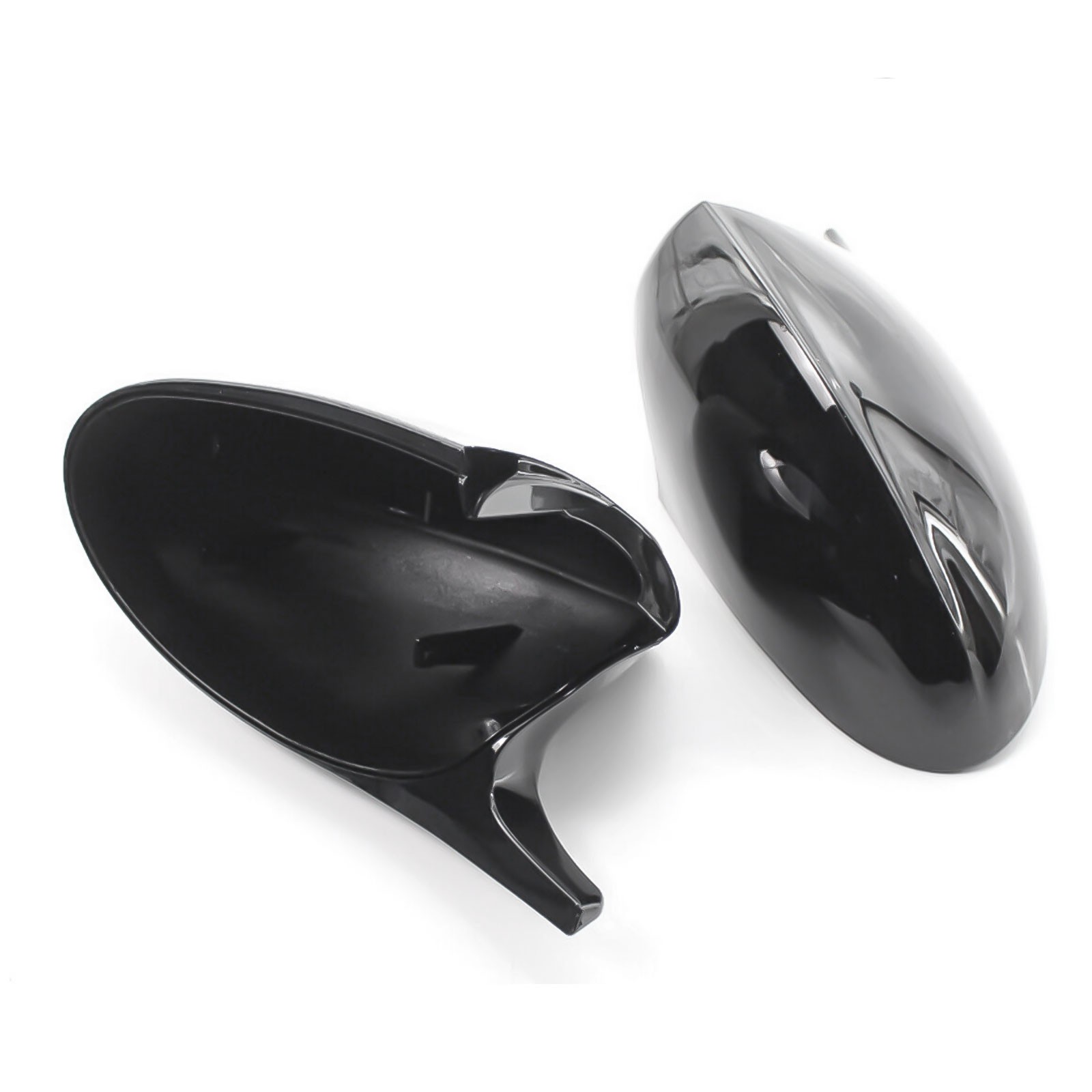 Pair For BMW E90 E91 E92 E93 PRE-LCI Gloss Black M3 Style Side Mirror Cover Caps