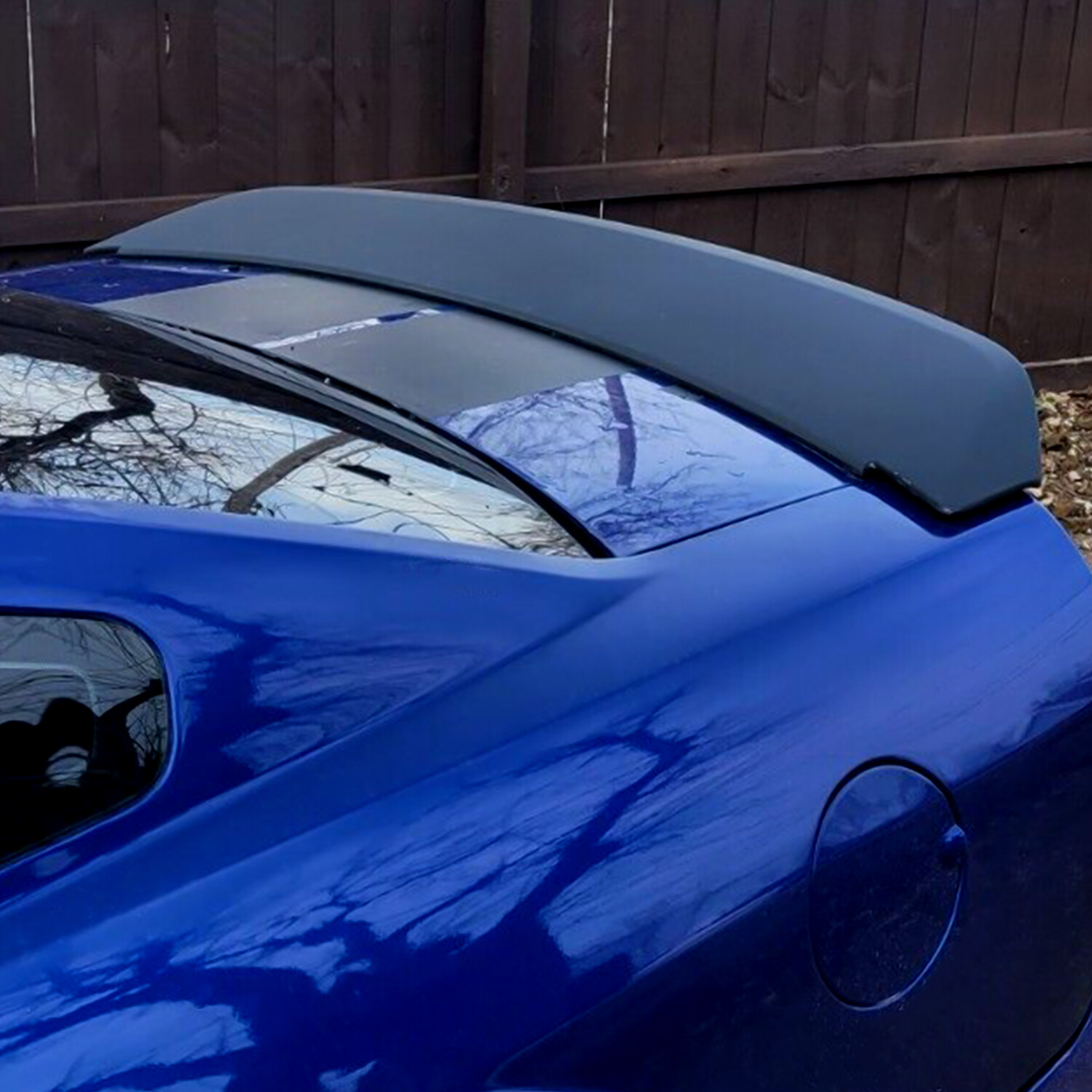 Fits Ford Mustang 2005-2009 GT500 Ducktail Style Rear Trunk Spoiler Wing Black