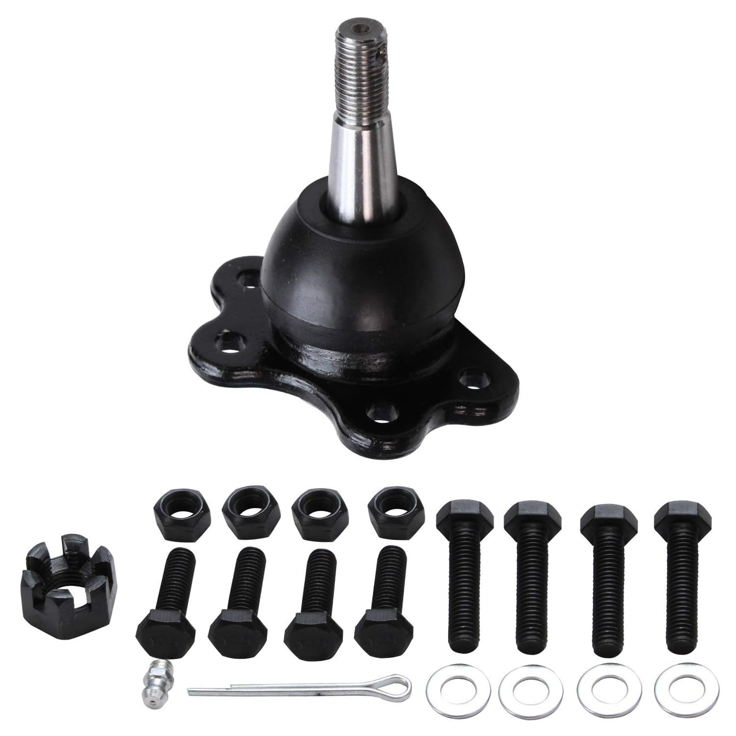 4pc Front Suspension Upper and Lower Ball Joint Set for Cadillac Chevy GMC
