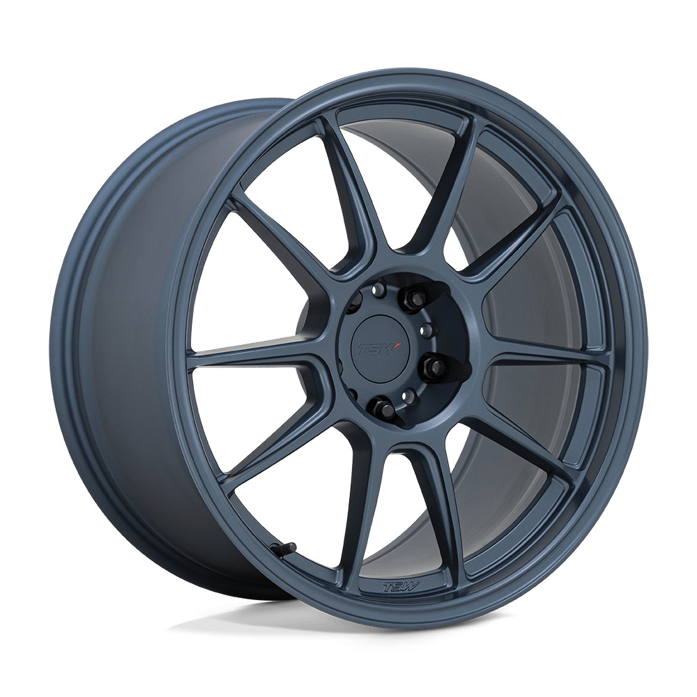 18×9 TSW Imatra Satin Dark Blue Wheel 5×112 (45mm)