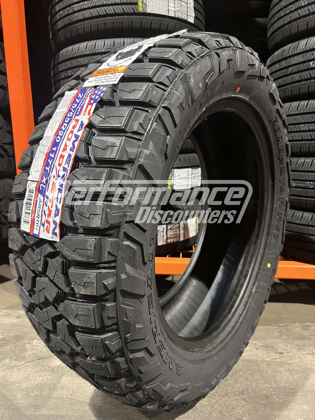 2 New American Roadstar R/T Tires 275/55R20 117T SL BSW 275 55 20 2755520