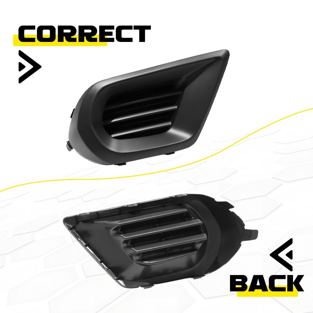 Bumper Fog Light Cover Bezel Passenger Side For 2014 2015 2016 Subaru Forester