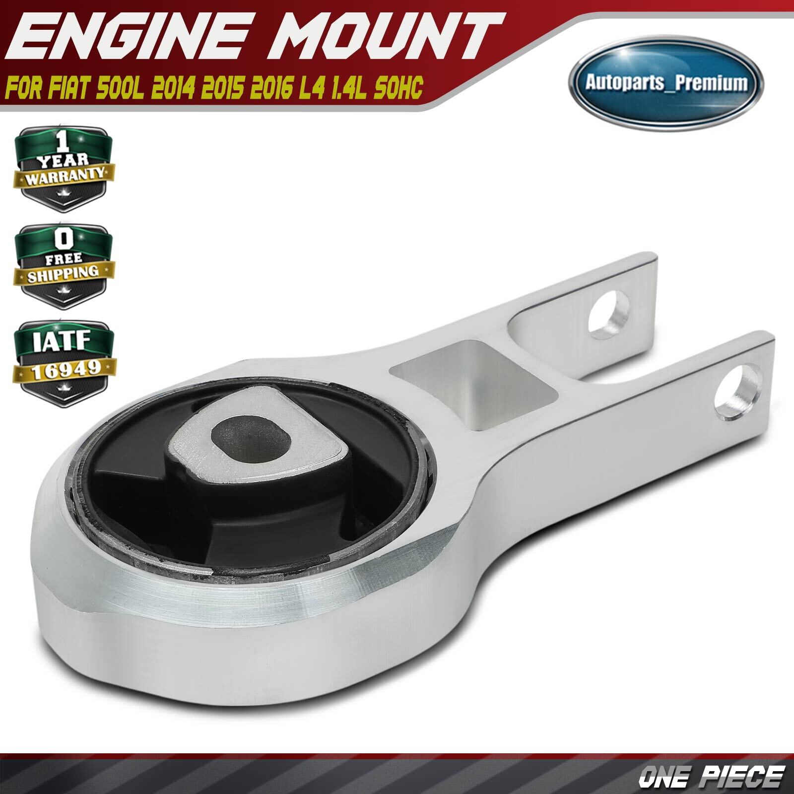 Rear Side Torque Strut Mount for Fiat 500L 2014 2015 2016 1.4L SOHC 68230820AA
