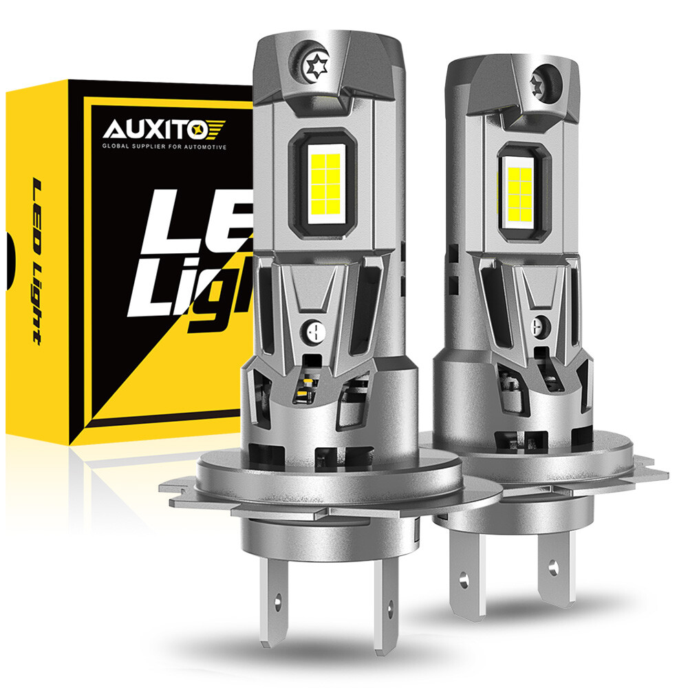CANBUS H7 LED Headlight Super Bright Bulbs Kit White 22000LM High/Low Beam 6500K