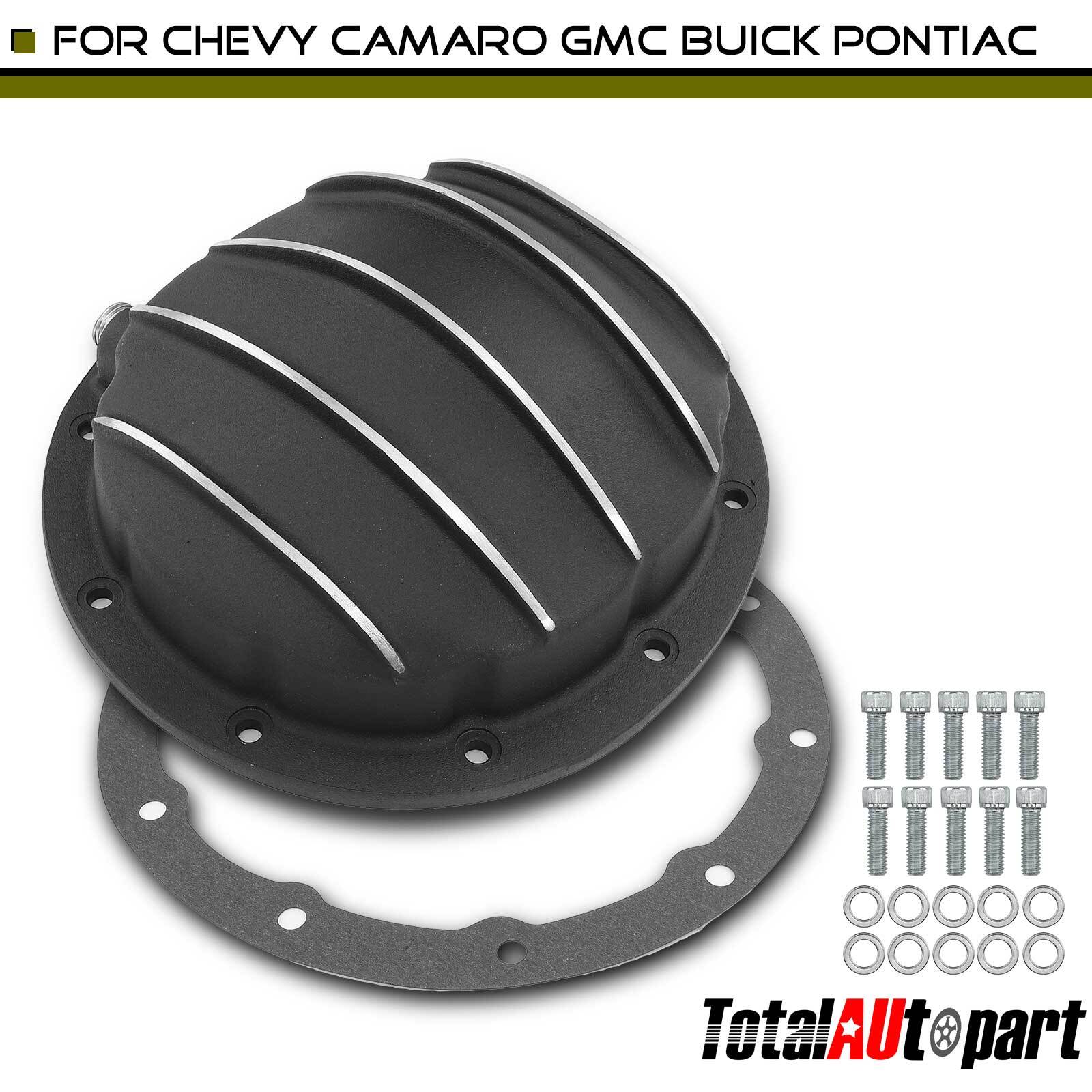 Black Differential Cover with Gasket for Chevy GMC 8-1/2″ Ring Gear 10 bolt Rear