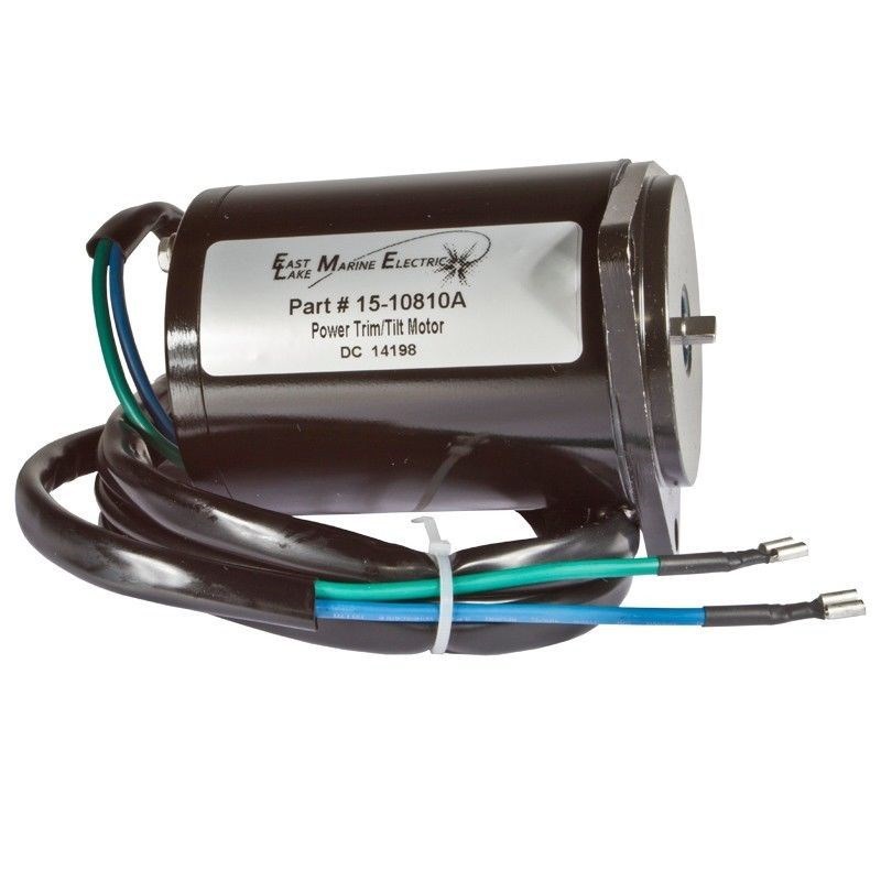 OMC Trim Motor 435548 6244 18-6277 Commercial V6 V8 2 Wire 3 Bolt Mount 1993+