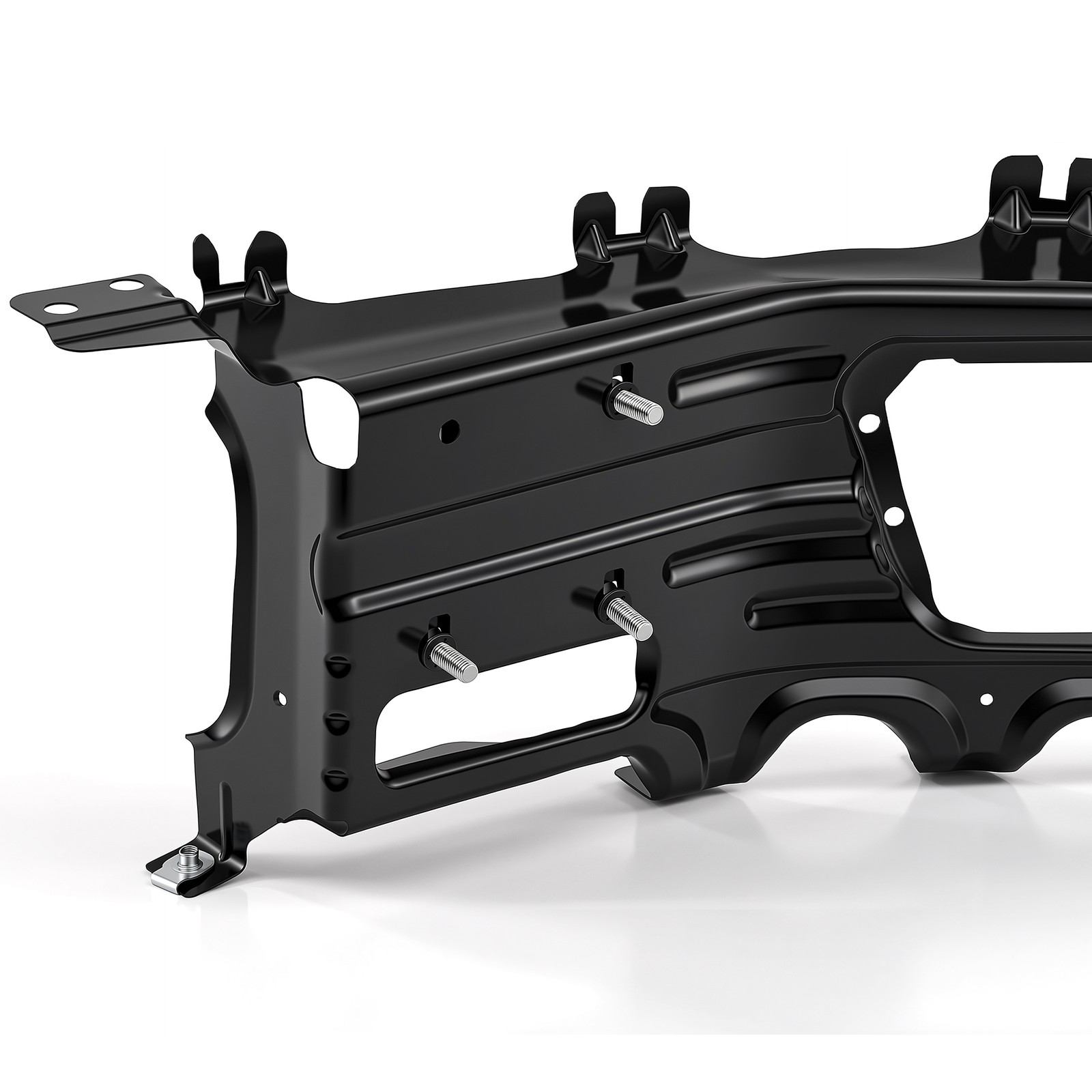 2PCS Front Bumper Bracket Mount Kit Steel For 2009-2012 Dodge Ram 1500