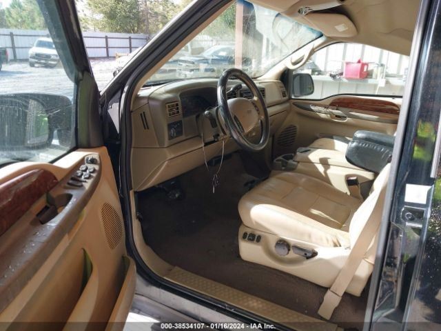 Driver Headlight Lined Center Headlamp Lens Fits 01 EXCURSION 1205726