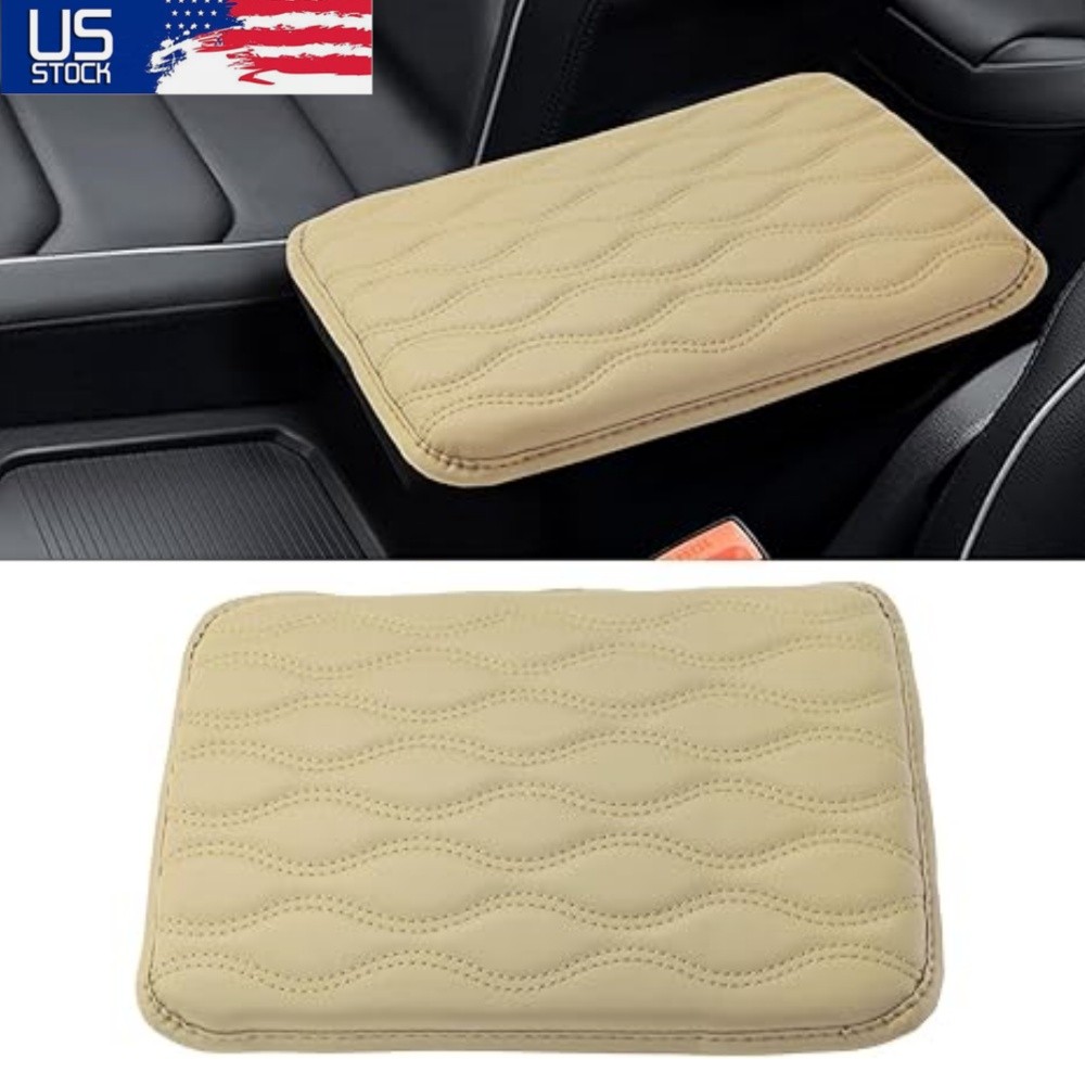 Car Center Console Cushion Pad Universal Auto Armrest Seat Box Cover Protector