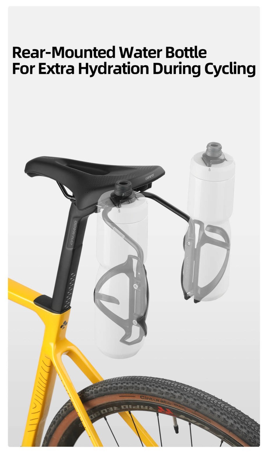 Rhinowalk Multi-Functional Bicycle Seat Bow Rack Wear-Resistant Reinforcement