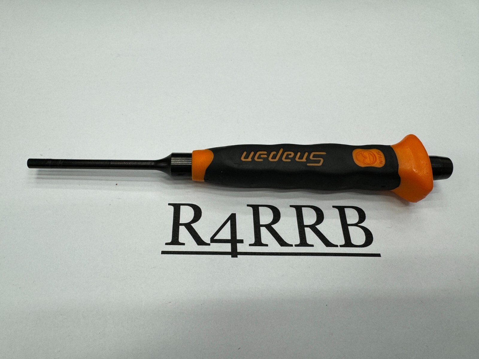 Snap-on Tools SPAIN NEW ORANGE Soft Grip 5/32″ Straight Pin Punch PPSG105o