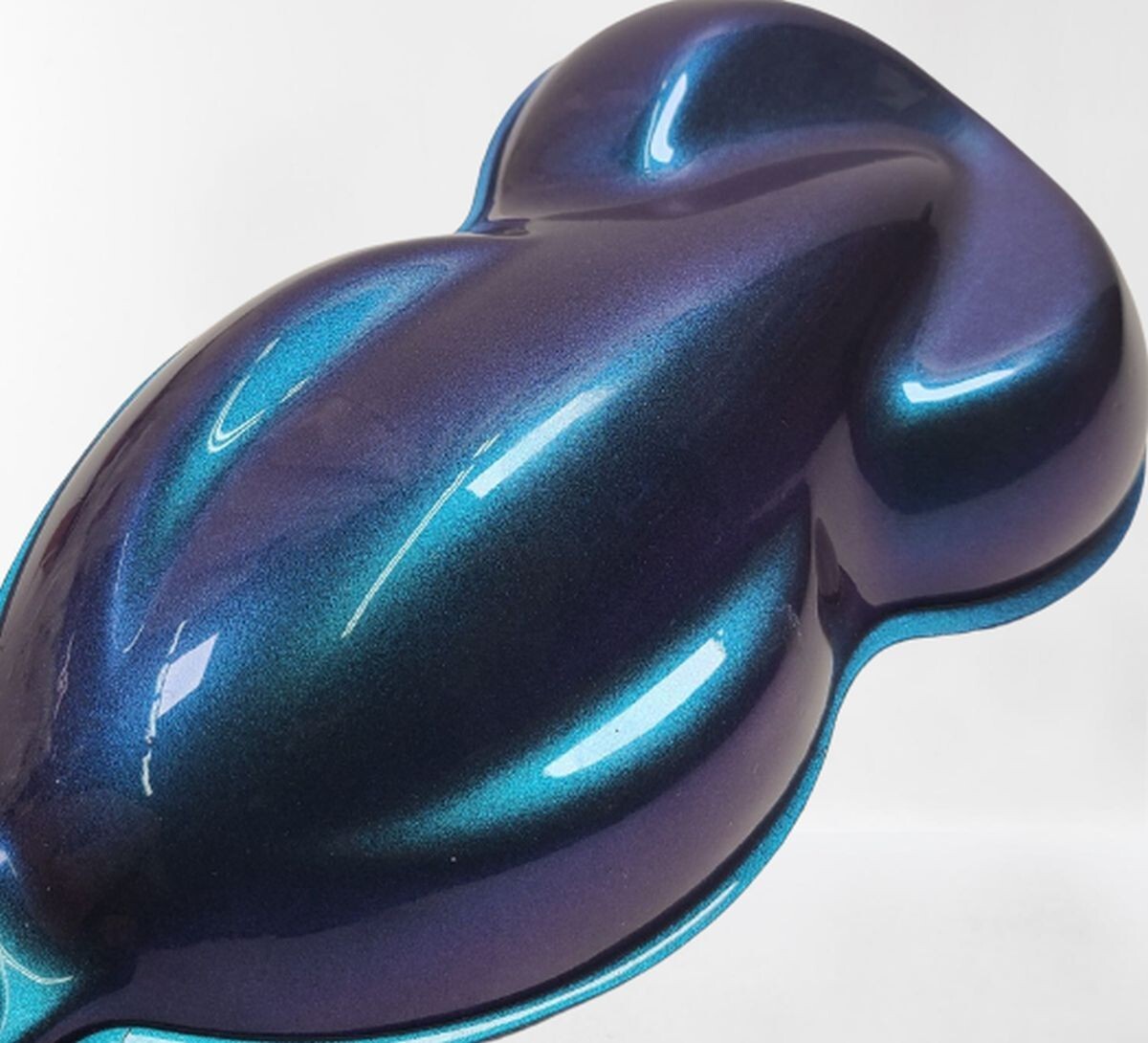 Cyan Eruption Chameleon Color Shift Pearl Mica Pigment Cyan Violet 5 gr