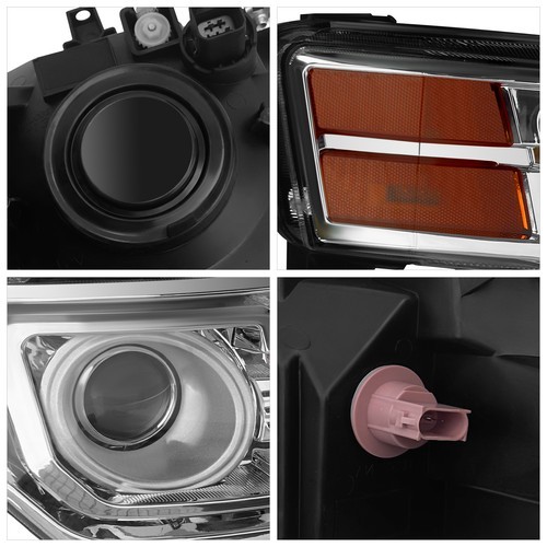 HID Headlight Front Left & Right Side For 2009-2012 Ford Flex Limited/Titanium