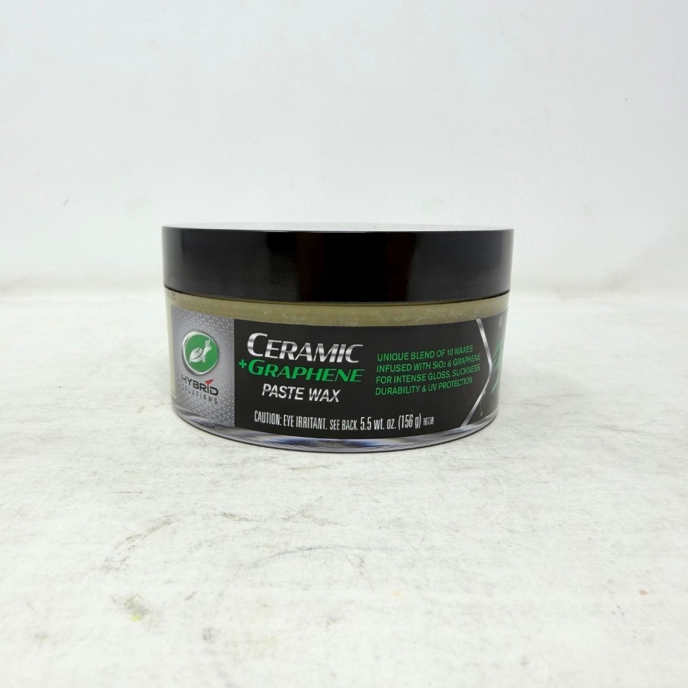 Turtle Wax 53754 Hybrid Solutions Ceramic + Graphene Paste Wax for Cars, 5.5oz