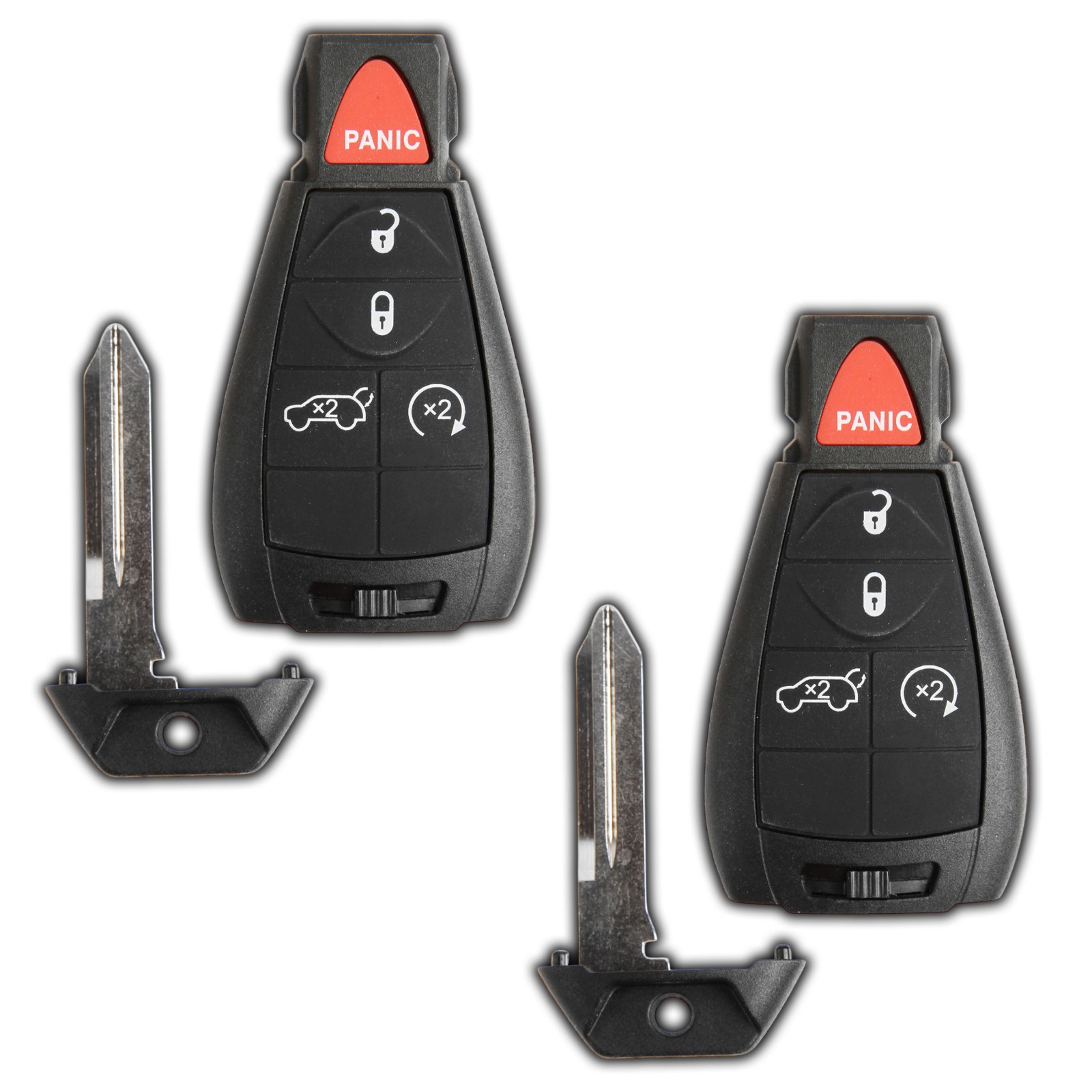 2 Remote Keyless Entry Proximity Replacement For Dodge 5b (IYZ-C01C, M3N5WY783X)