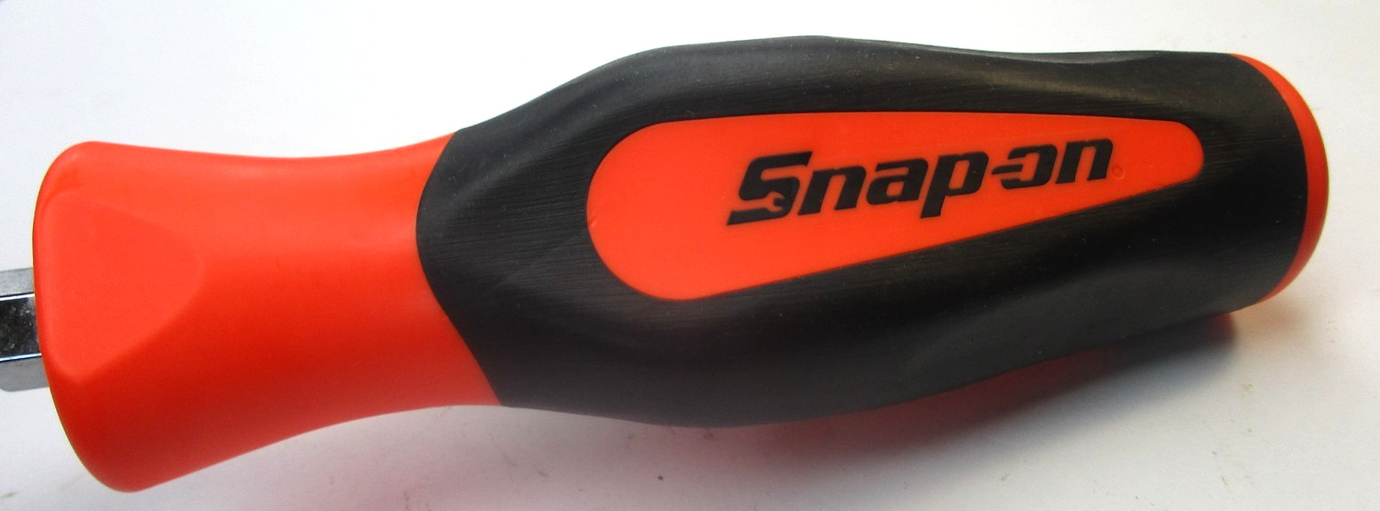 Snap on SGD4B 1/4″ Flat / Slotted Orange Instinct Soft Grip Screwdriver USA New