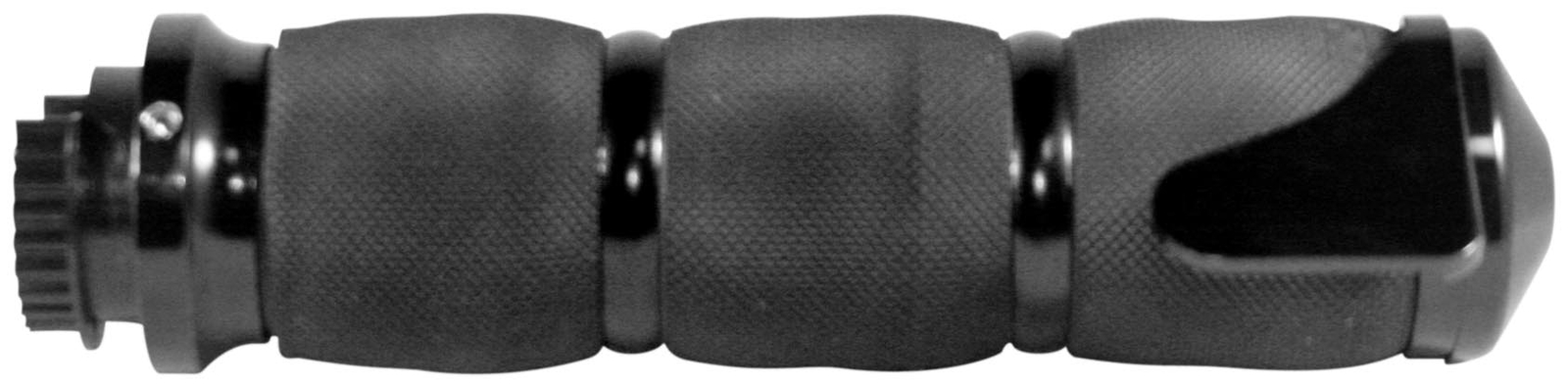 Avon Metric Cruiser Motorcycle Grips Throttle Boss Black Anodized MT-AIR-90-AN-B