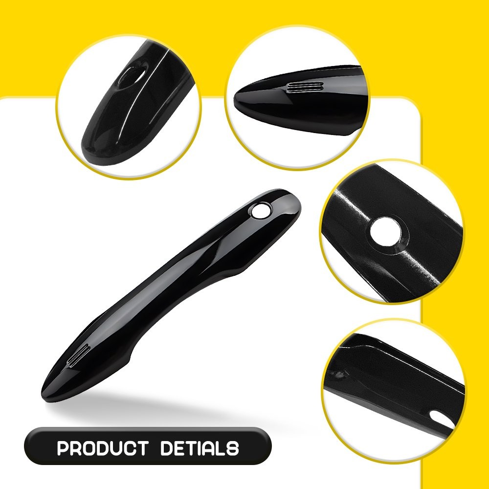 Car Exterior Door Handle Cover Trim 4pcs For Toyota Camry Corolla 2018-2024 2025
