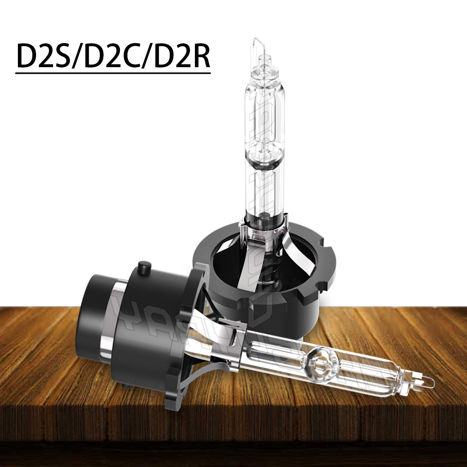 D2S Xenon HID Headlight Low beam bulbs For Acura TSX Sedan 2004-2005 6000K WHITE
