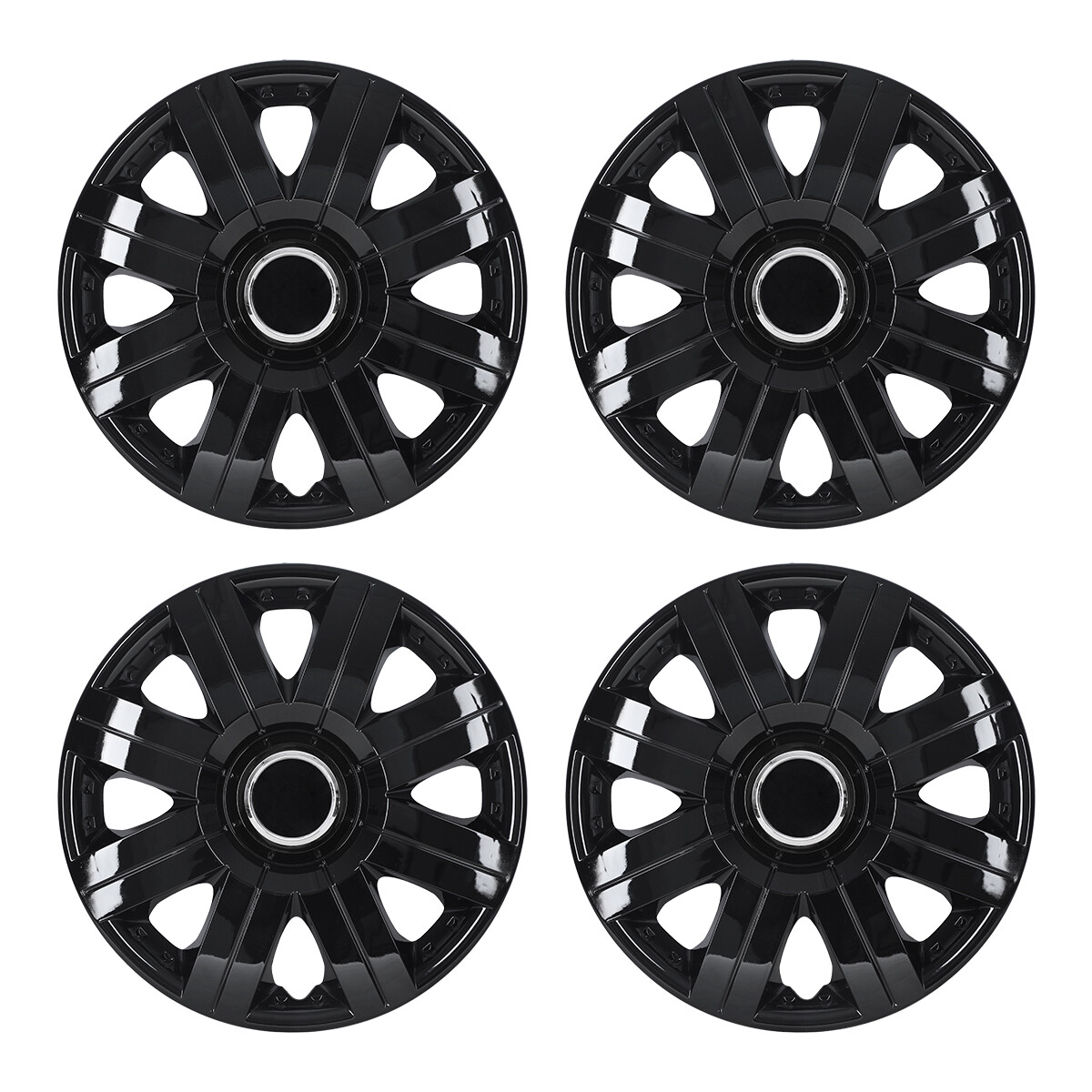 16″ New Wheel Cover Set of 4 Hub Caps Replacement Fits R16 Tire & Steel Rim