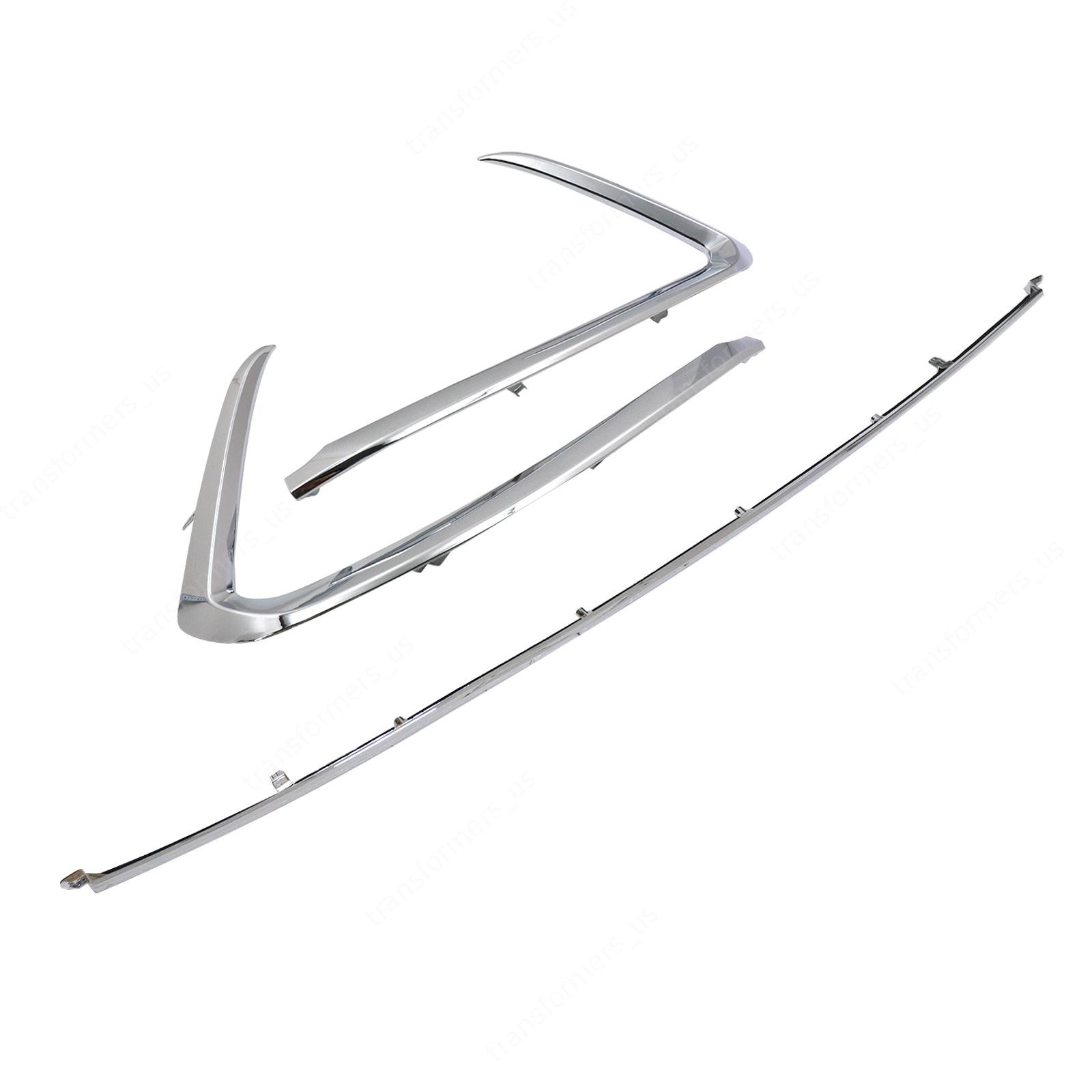Front Left Right Bumper Face Bar Trim Molding Step Pad For Mazda CX-9 2016-2023