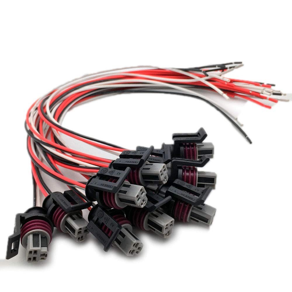 Compatible GT150 3-Pin Pressure Sensor Connector Plug Kit 20 AWG 10pcs