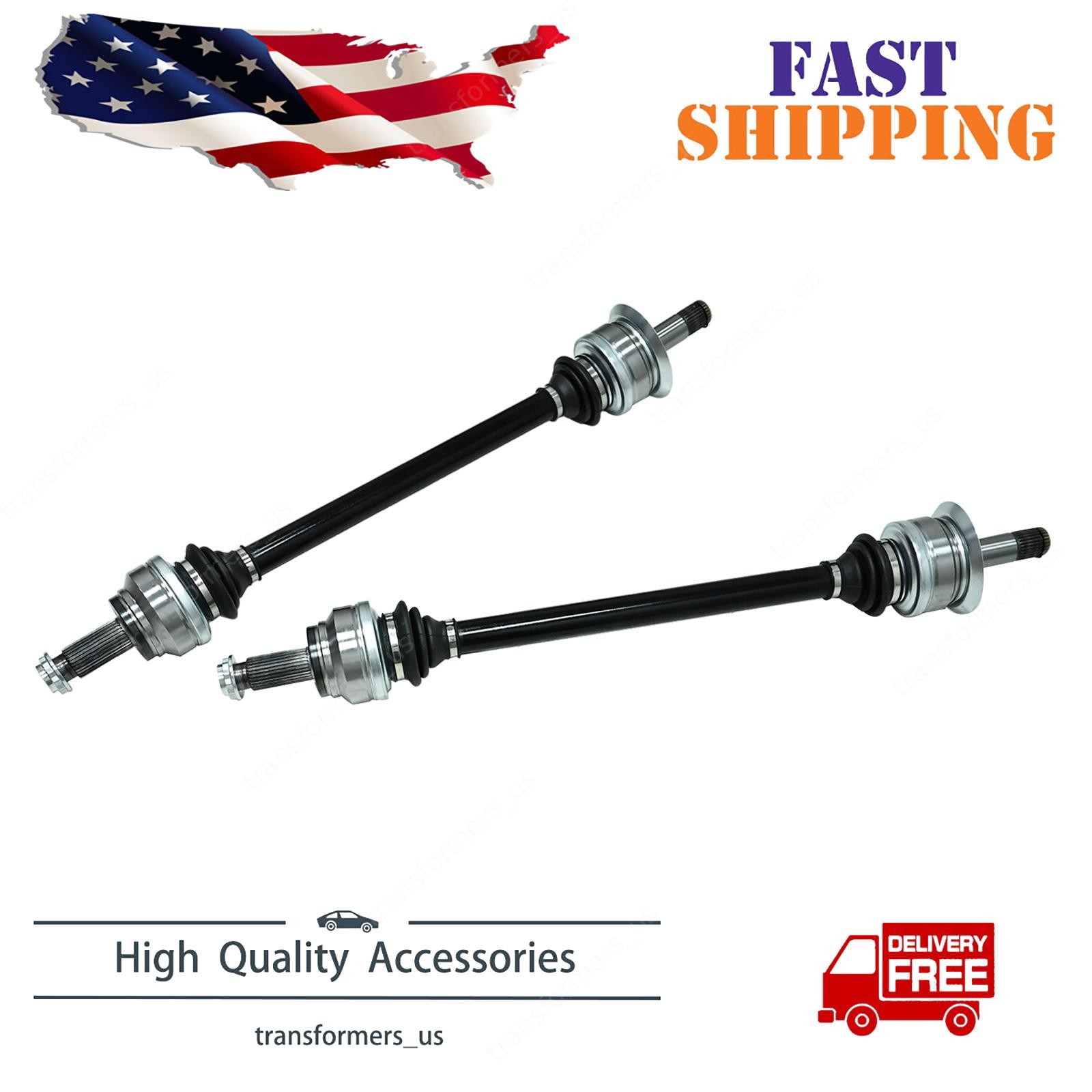 For BMW X5 X6 E70 F15 F16 2.0L 3.0L 4.4L 2x Rear Left & Right CV Axle Assembly