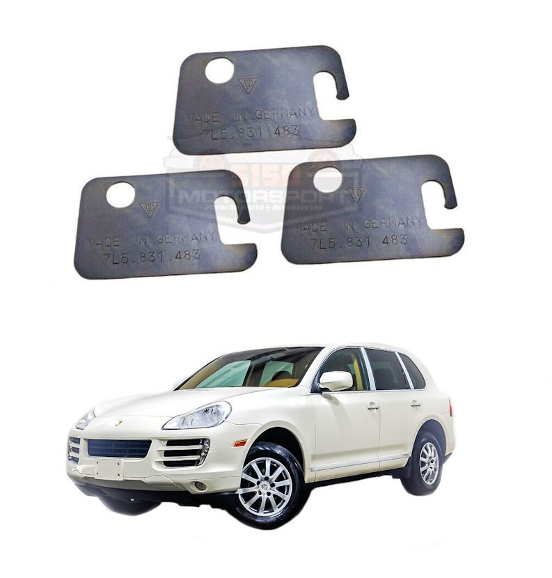 Porsche 957 Cayenne (2008-2010) Front Door Hinge Shim Set Genuine 95553148300
