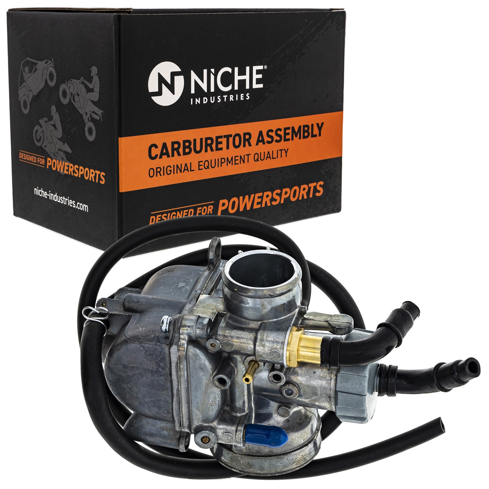 NICHE Carburetor for Kawasaki 1986 Bayou 185 KLF185A 15001-1219 ATV