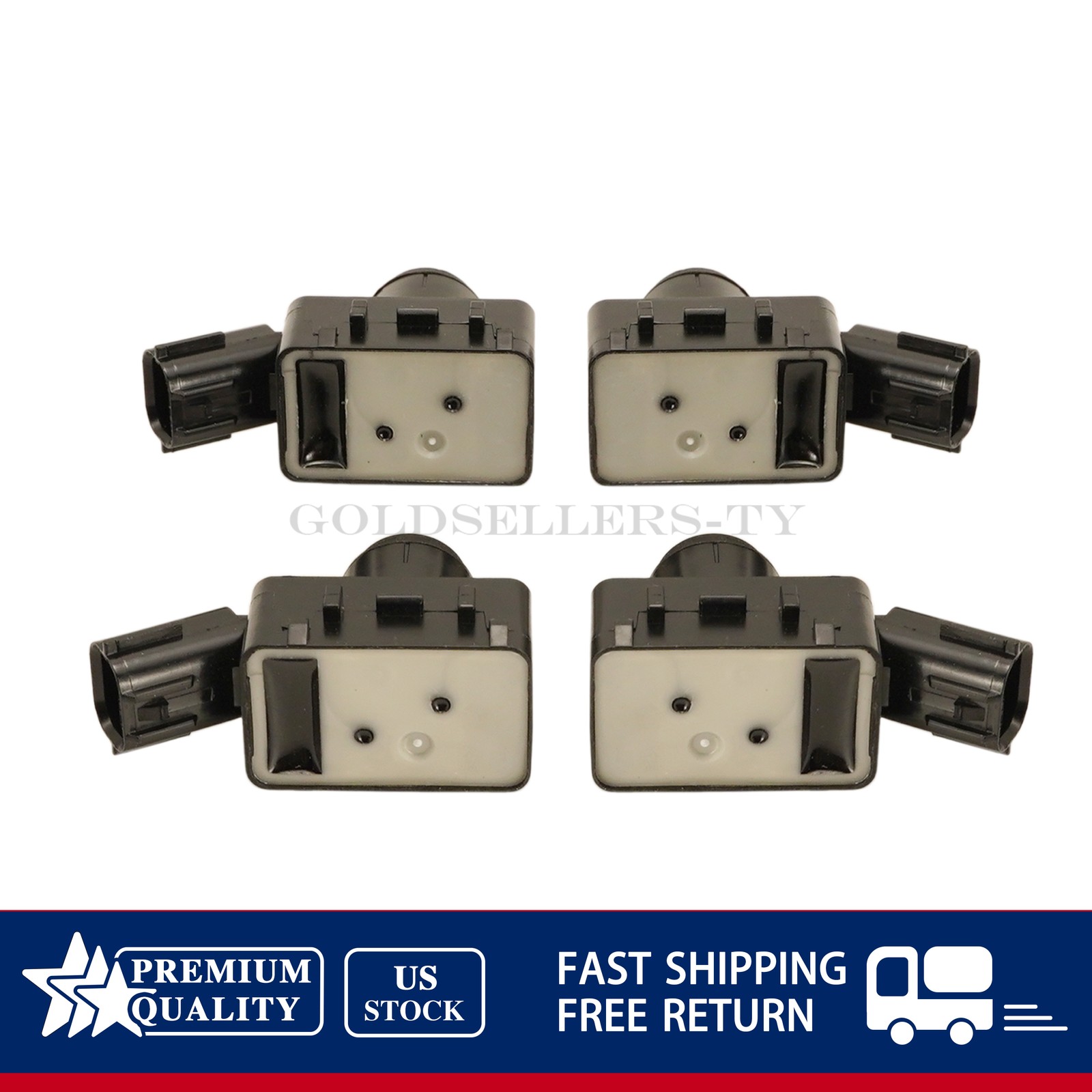 4x PDC Bumper Parking Sensor For 18-21 Lexus NX300 Toyota Camry 89341-06070