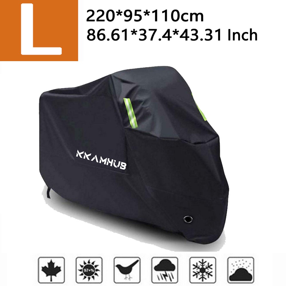 100% brand new and high quality Motorcycle Cover Waterproof For Kawasaki Honda