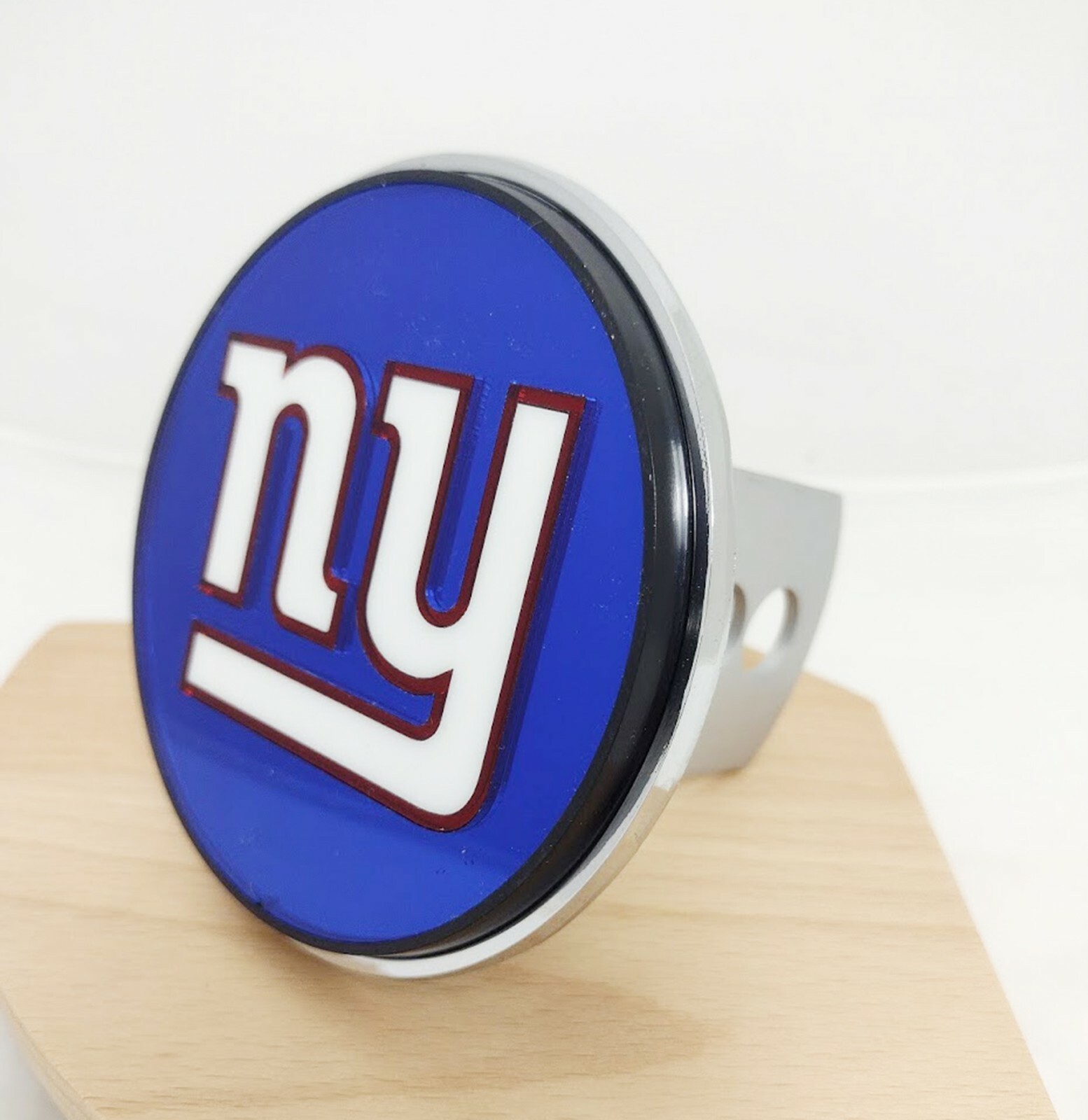 New York Giants Laser Cut Metal Trailer Hitch Cover – NFL