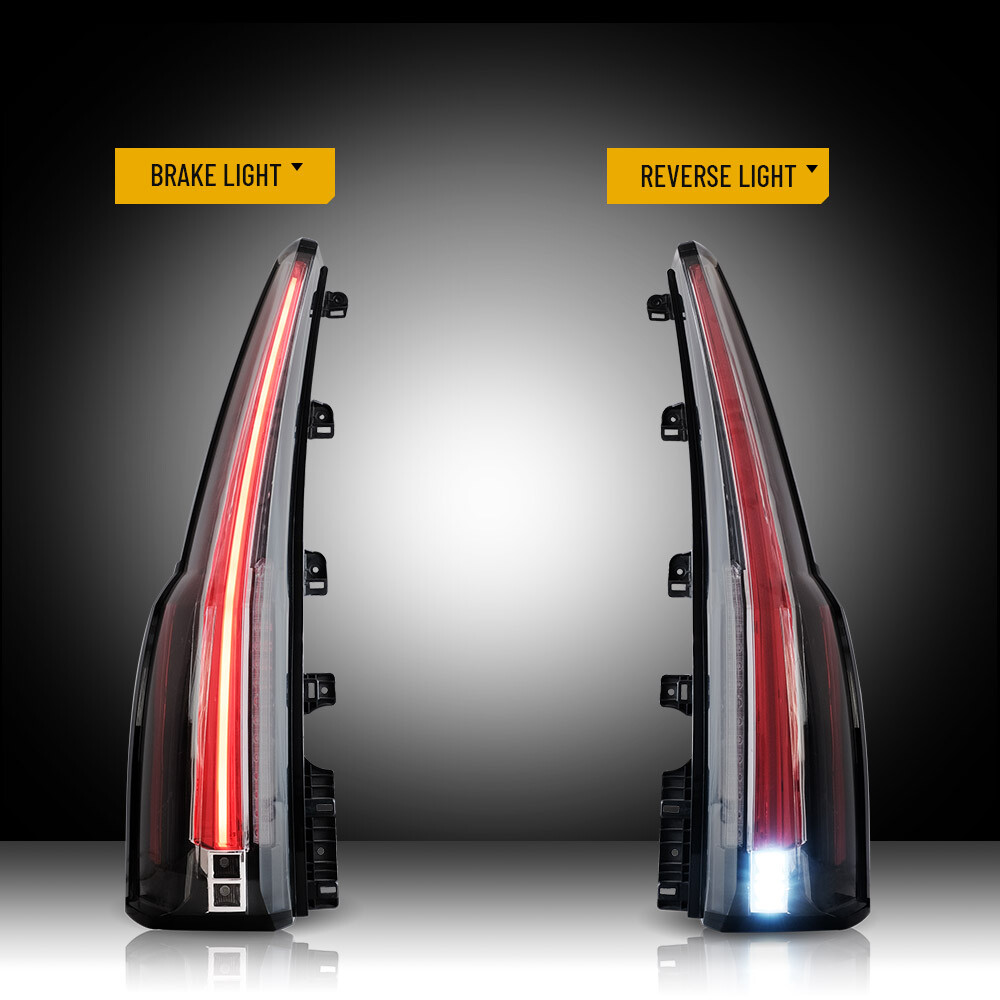 LED Tail Lights For GMC Yukon 2015-2020 Brake Rear Lamps Cadillac Escalade Style
