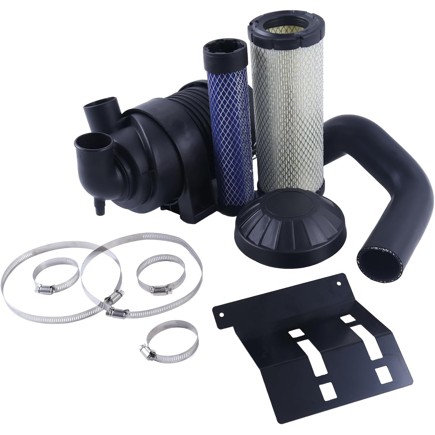 Air Filter Upgrade Kit For Kawasaki FR651V FR691V FR730V, Heavy Duty Commercial