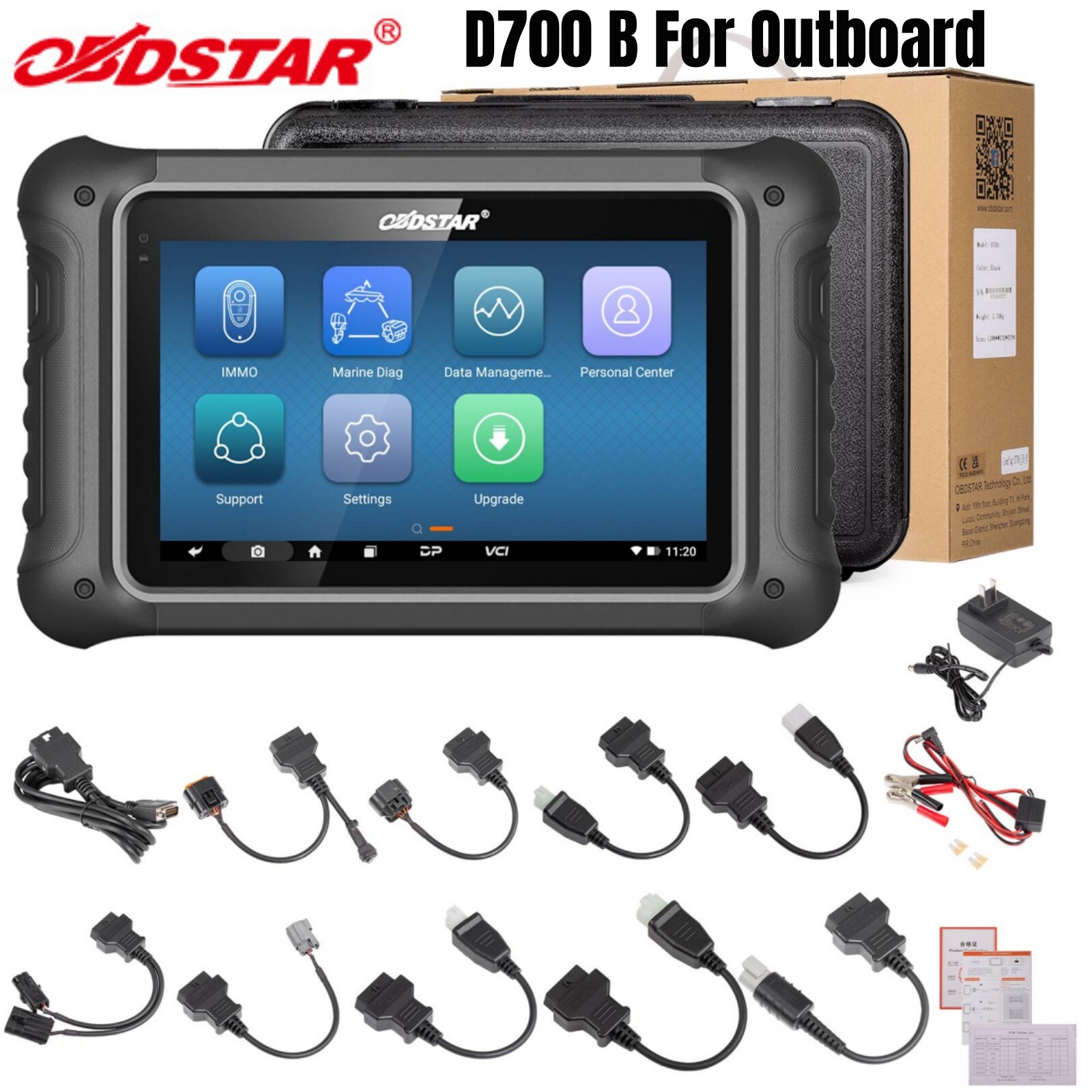 OBDSTAR D700 B for Outboard Intelligent Marine Diagnostic Scanner Action Tester