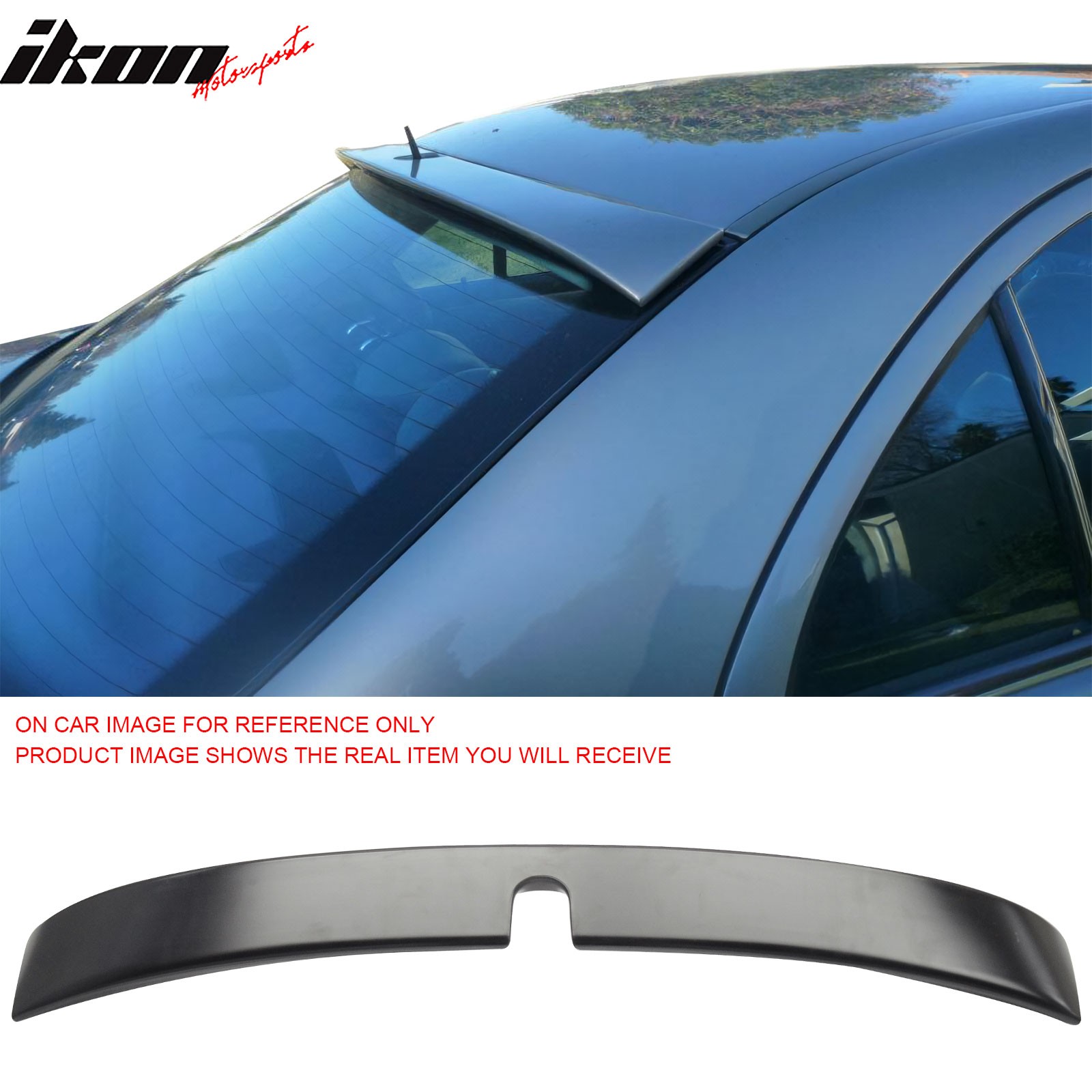 Fits 01-07 Benz W203 C Class Sedan RL Style Rear Roof Spoiler Wing ABS Unpainted