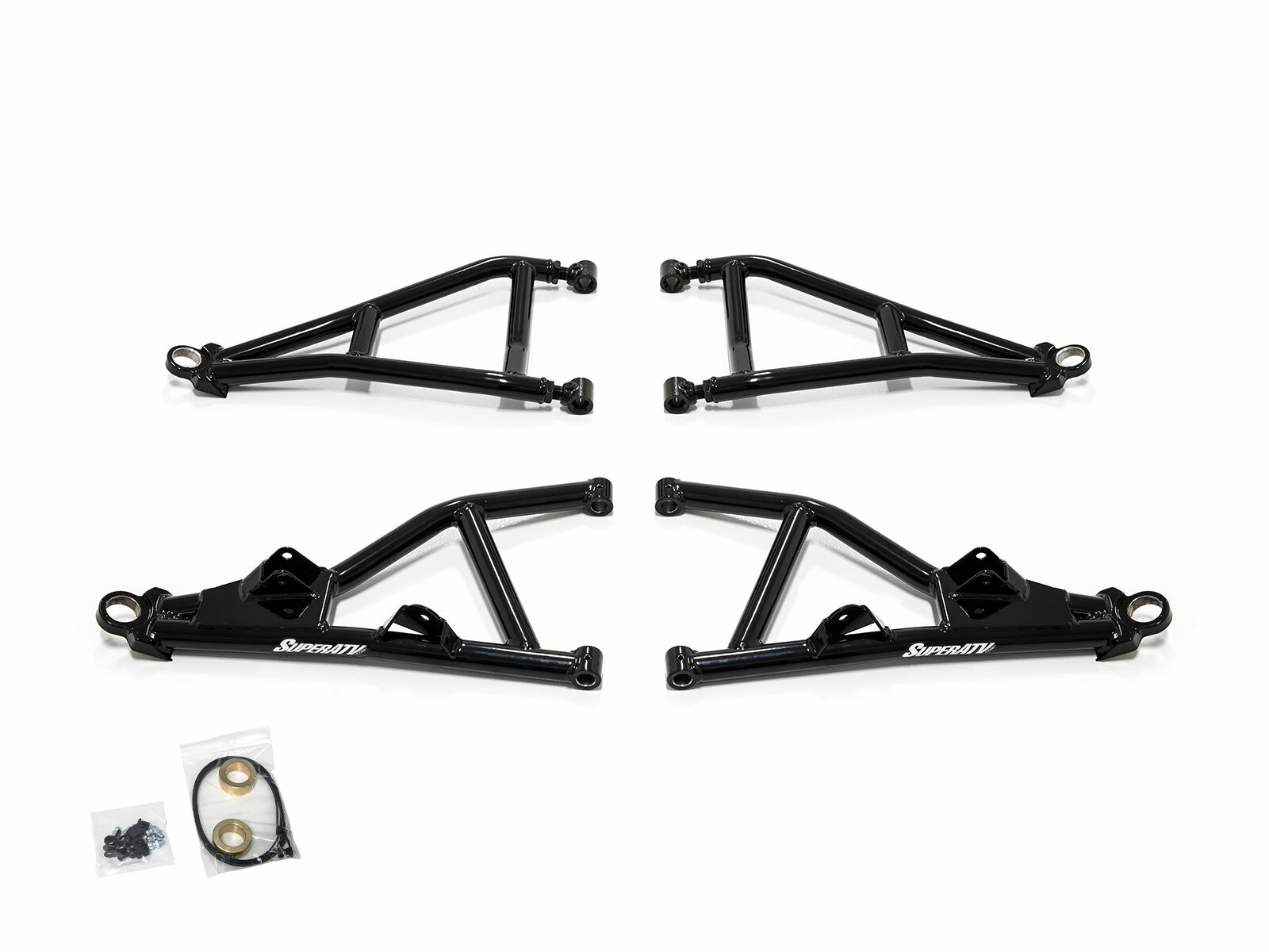 SuperATV High Clearance 2″ Forward Offset A-Arms for Can-Am Defender See Fitment