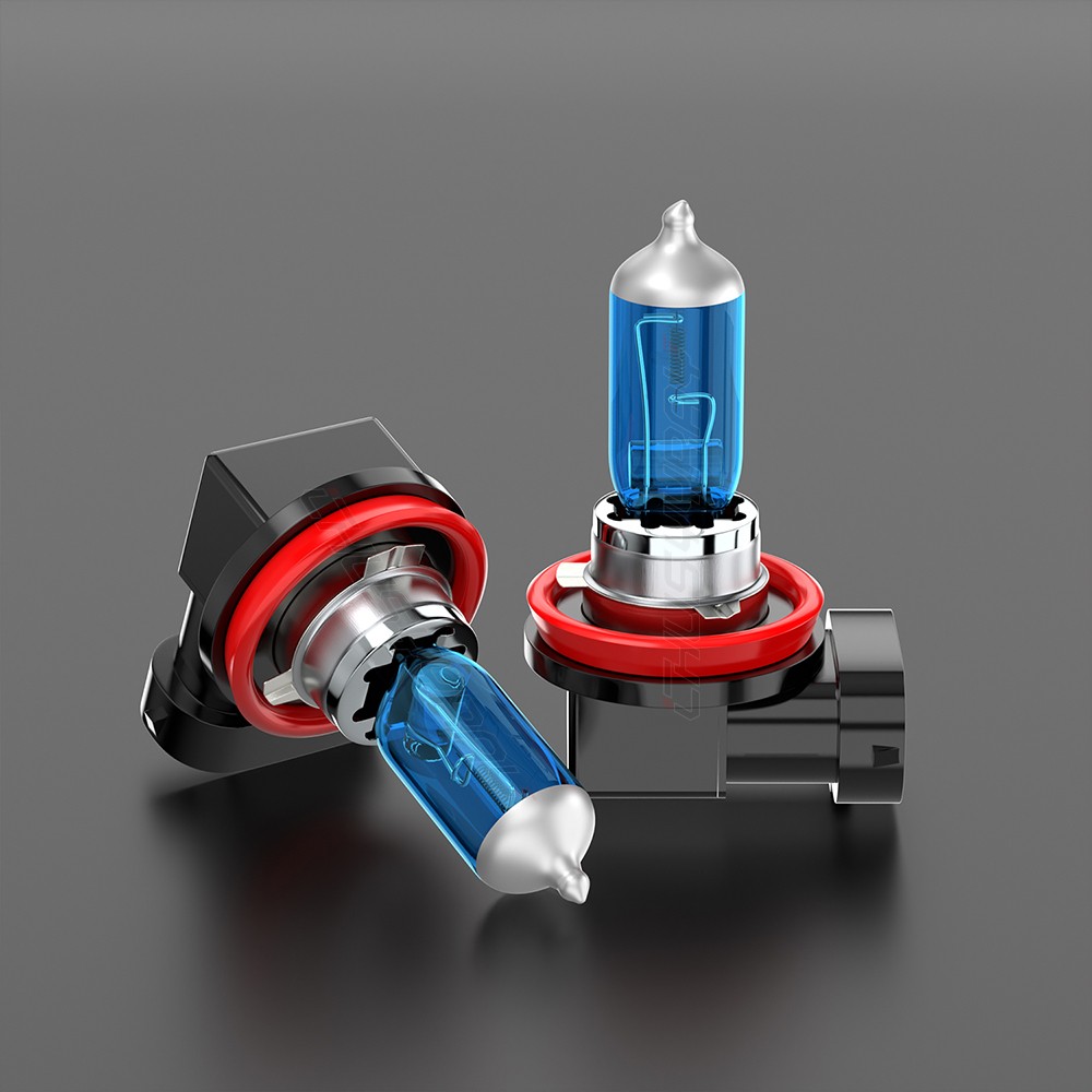 Halogen Headlight H11 Low Beam Bulbs Combo For Chevy Silverado 1500 2500HD 07-15