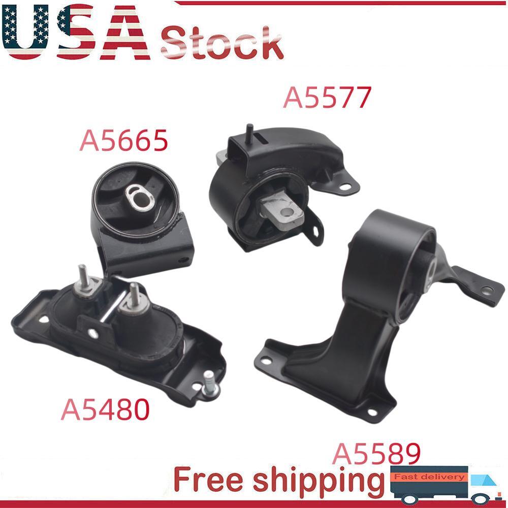 4Pcs Engine+Trans Mounts For Chrysler Town+Country/Dodge Grand Caravan 3.6L